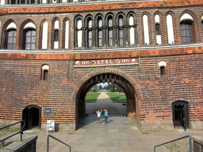Historically city gate landmark