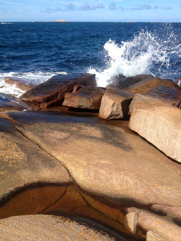 Sea waves sweden