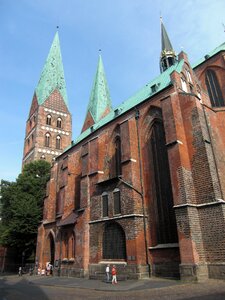 Hanseatic city church architecture photo