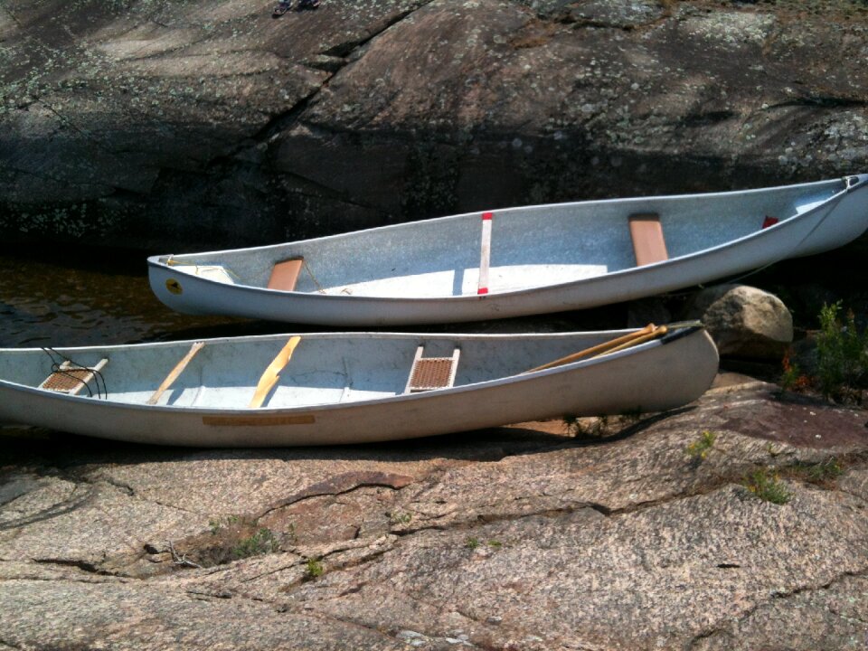 Recreation boats nature