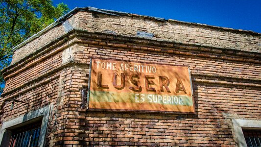 Architecture relic facade
