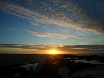 Eventide clouds afternoon