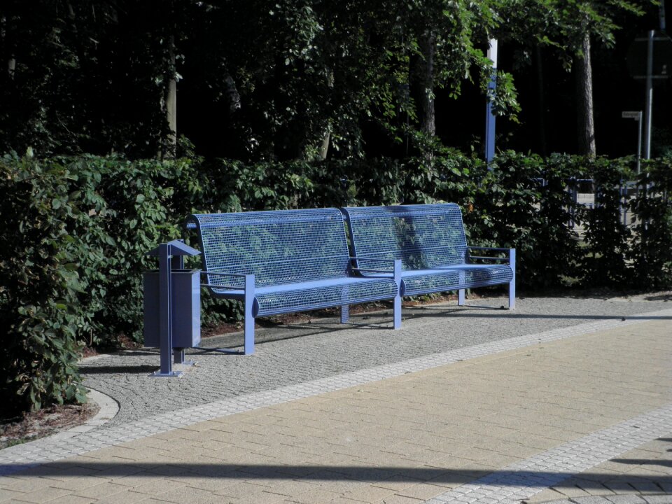 Blue modern rest