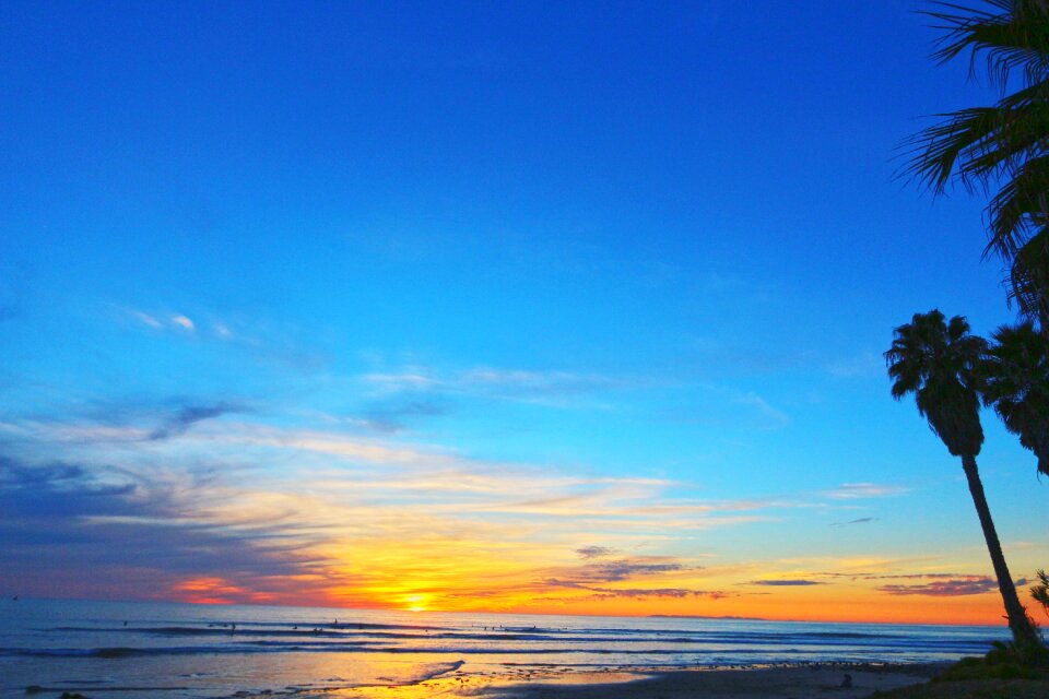 Island sea landscape