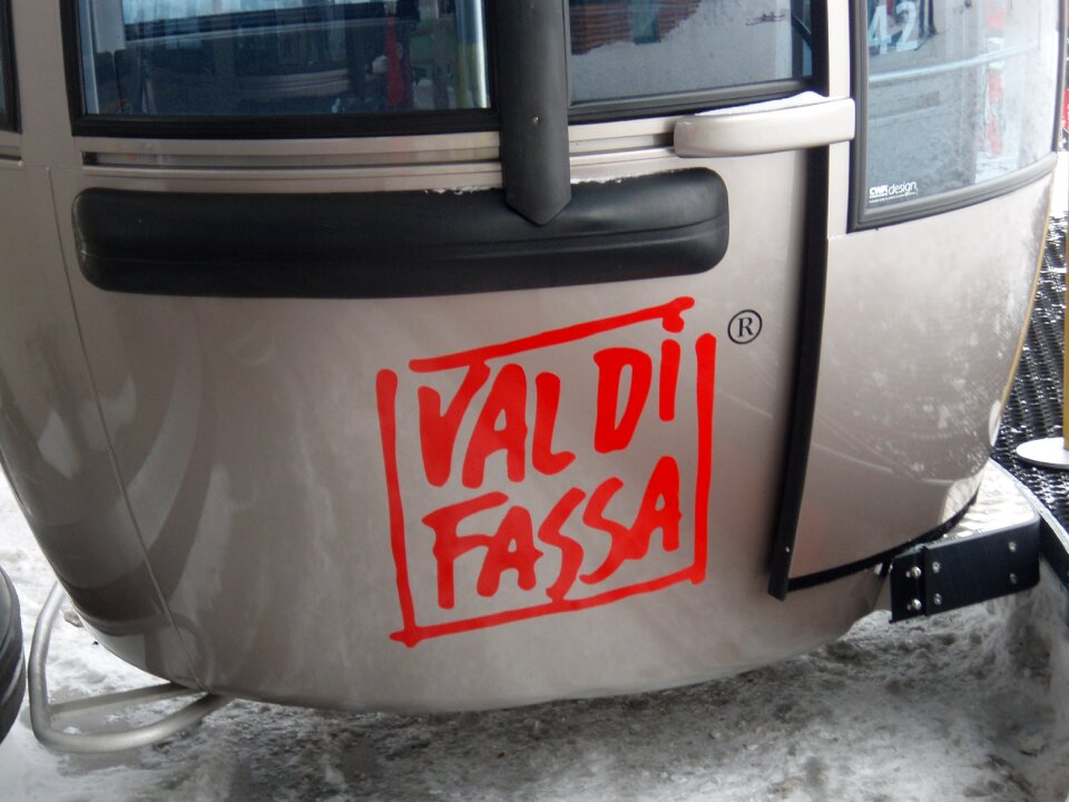 Ski lift italy snow