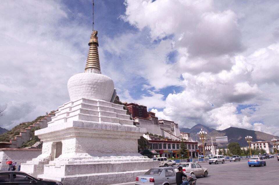 Potala palace lhasa china photo