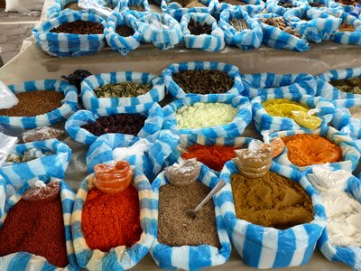 Seasoning colorful cuisine