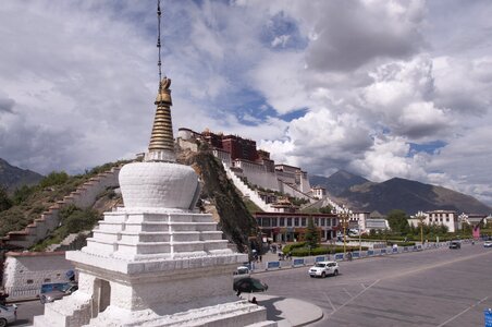 Tibetan potala palace lhasa photo