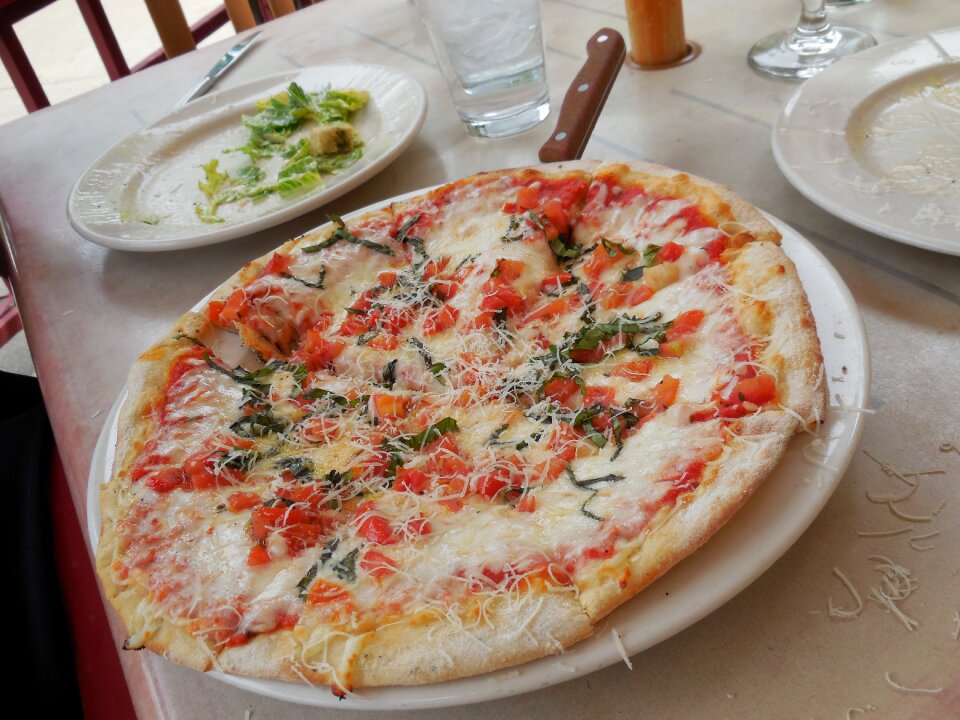 Lunch tomato sauce cheese