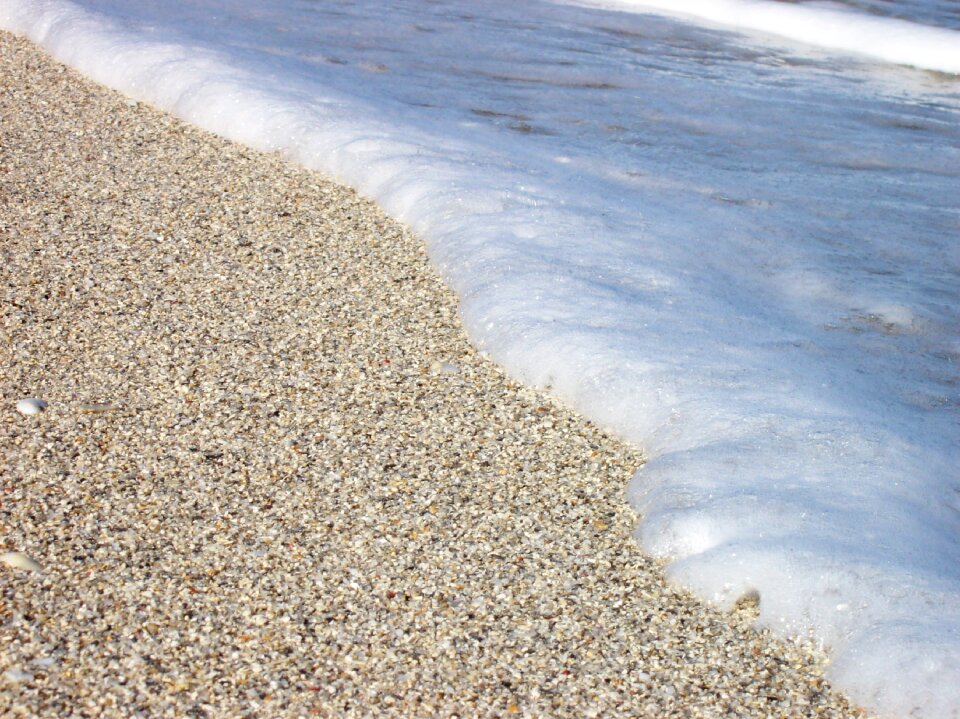 Summer sea water