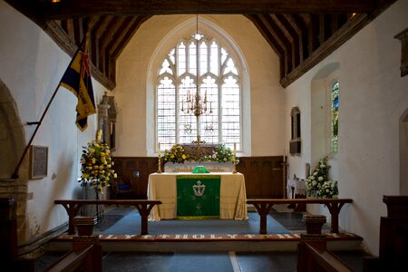 Anglican christianity window photo