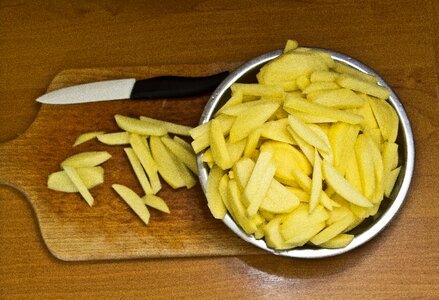 French fries potato vegetables photo
