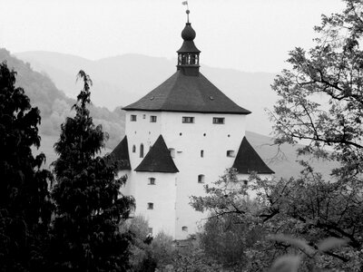 Landscape b w photography slovakia