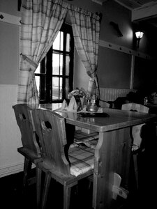 Chair restaurant hinge photo