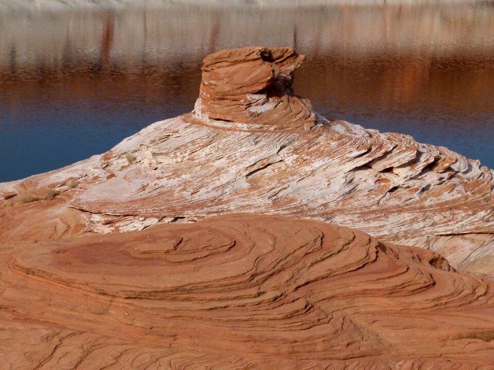 Landscape water rock