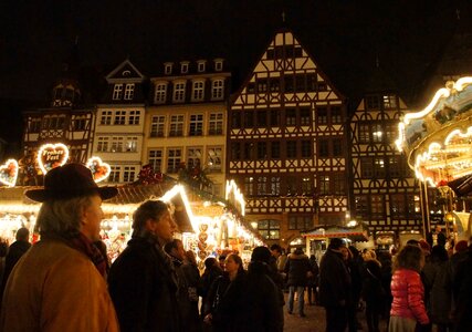 Christmas market frankfurt christmas photo
