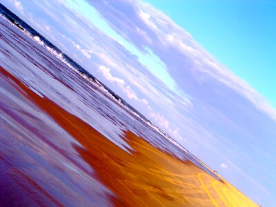 Peaceful nature sky
