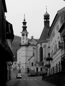 Old town old building slovakia photo