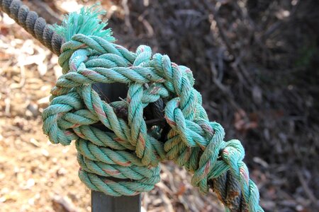 Cordage twisted ropes hold tight