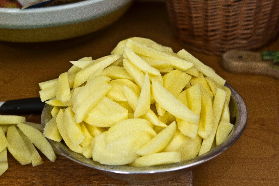 Potato vegetables french fries