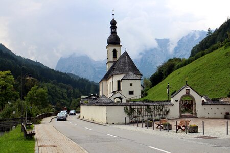 Ramsau catholic architecture photo