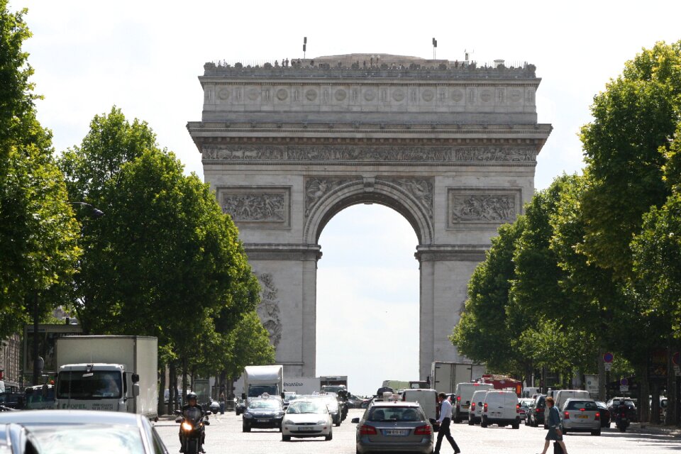 France champs elysées cosmopolitan city