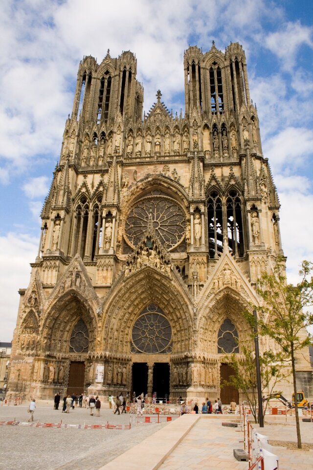 Paris notredame cathedral gothic