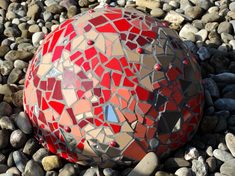 Ball unlasiert reddish