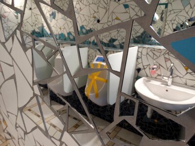 Ceramic art mosaic