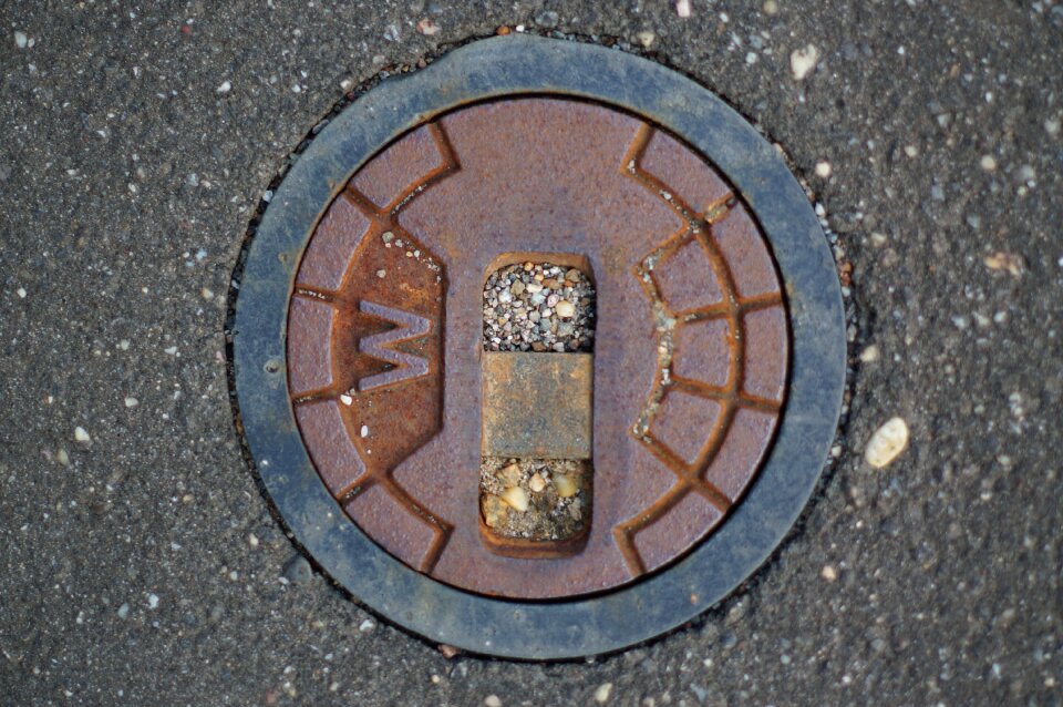 Hydrant road asphalt