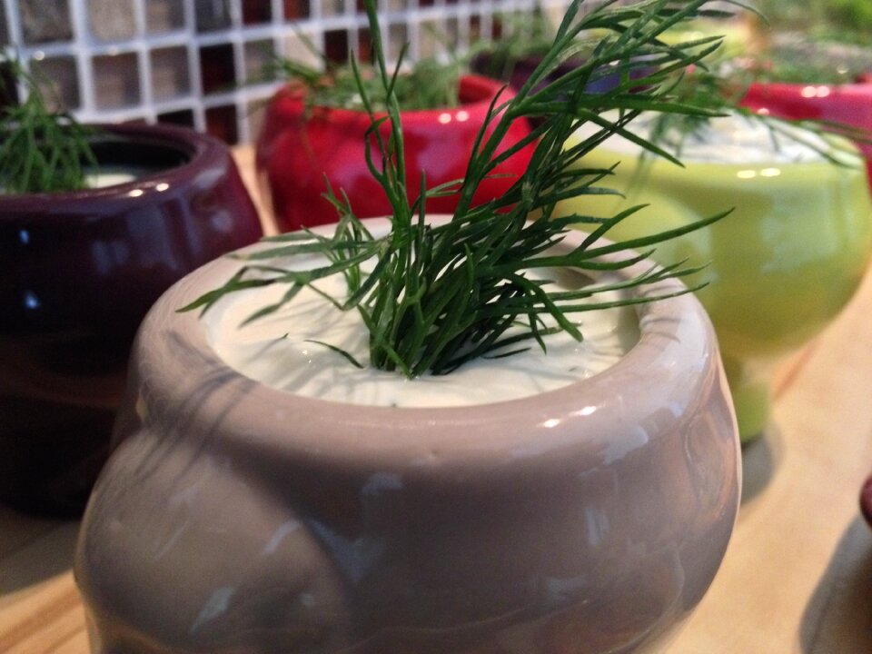 Culinary quark herbs