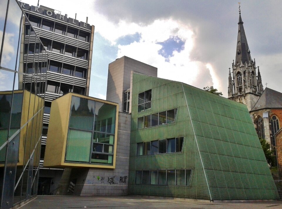 Modern facade futuristic