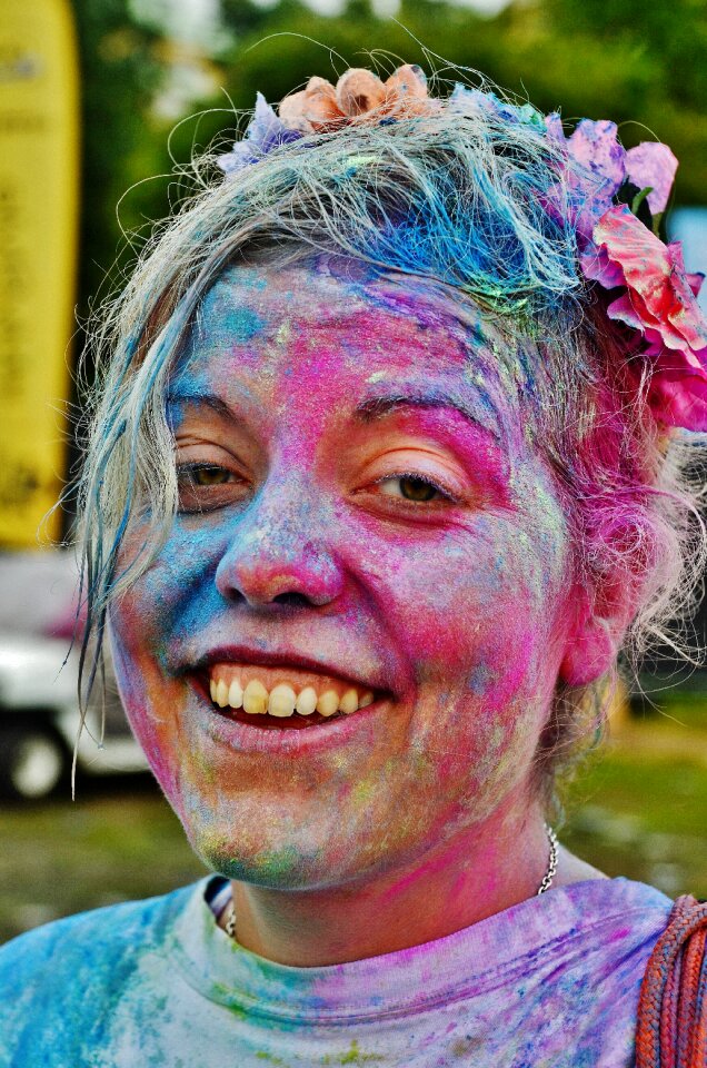 Celebration color run festivals happy