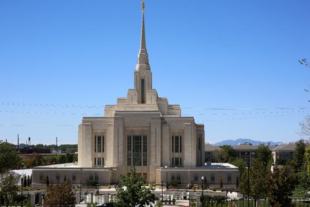 Landmark religious mormon photo