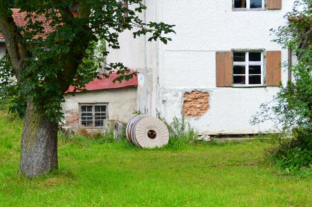 Romantic house facade