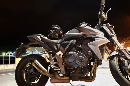 Motorcycle honda night