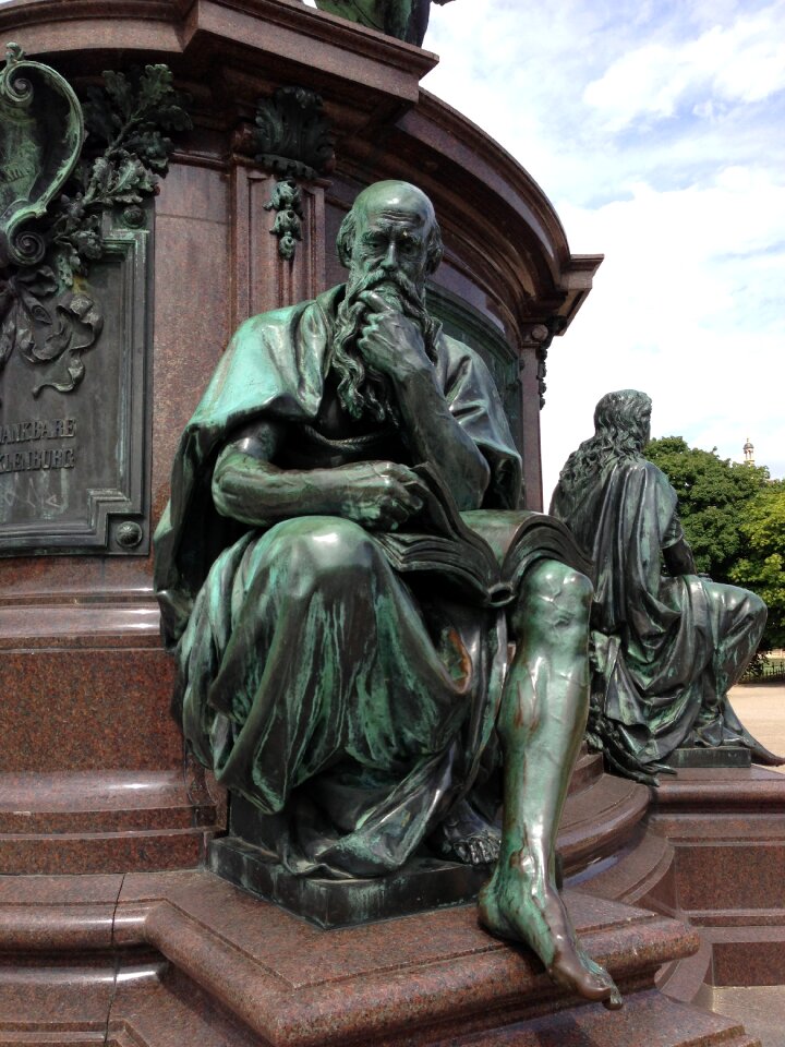 Bronze patina mecklenburg western pomerania