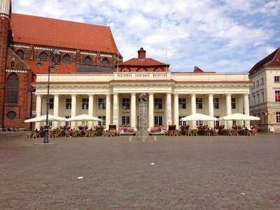 Mecklenburg western pomerania state capital cafe