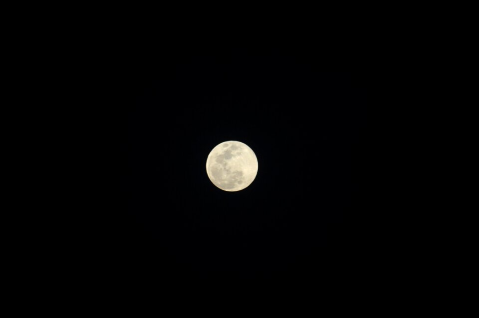 Full moon sky nocturne