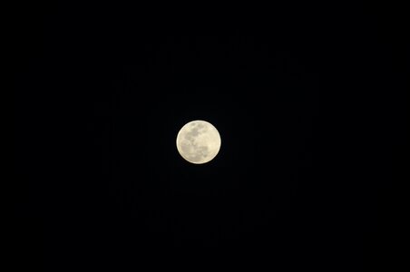 Full moon sky nocturne