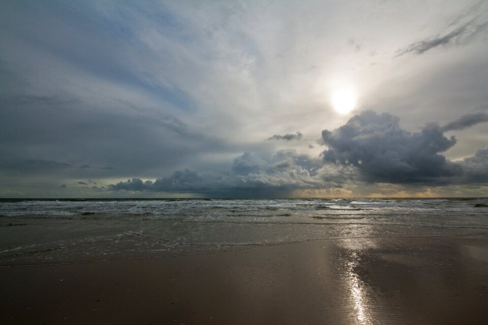 Sun clouds amrum
