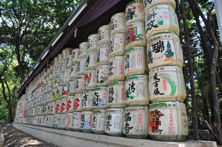 Asia landmark meiji shrine