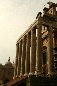 Architecture monument columns photo