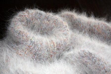 Fluffy cat's cradle soft photo