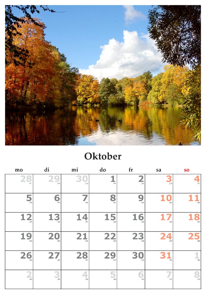 Month october october 2015