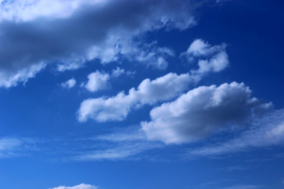 Atmosphere cloudiness cumulus