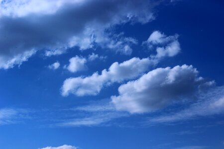 Atmosphere cloudiness cumulus