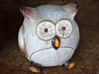 Ceramic eyes animal