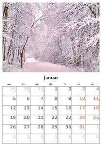 Month january january 2015