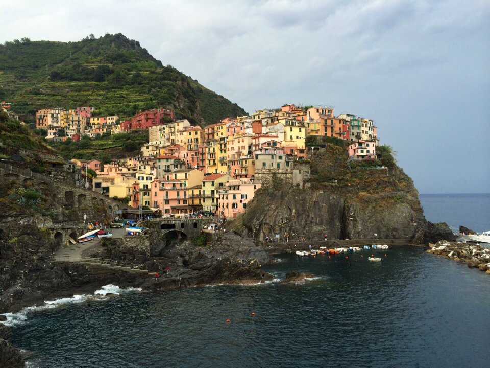 Cinque terre manarola italy photo